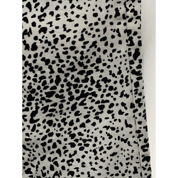 Rag & Bone Hana Women’s Gray Velvet Cheetah Cropped High Rise NEW Size 29 - Picture 13 of 13